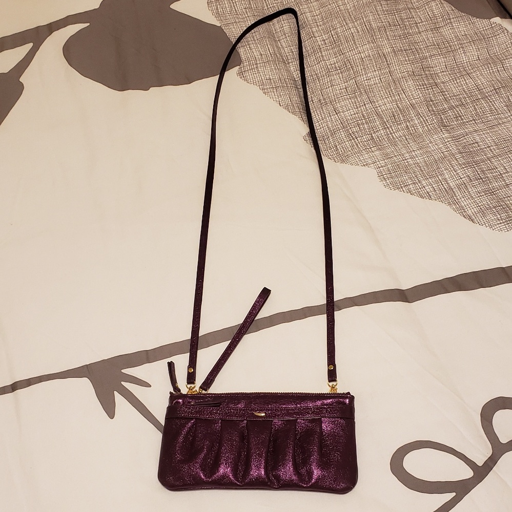 Tusk  Ltd. - Purple Metallic Crossbody Bag